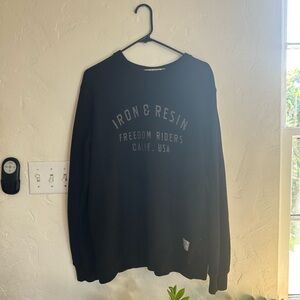 Iron & Resin - long sleeve sweatshirt, L